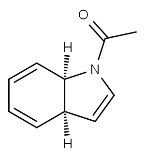 1H-Indole, 1-acetyl-3a,7a-dihydro-, cis- (9CI) Structure
