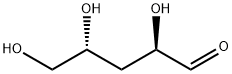 3-脱氧-L-苏式-戊糖, 41107-43-1, 结构式