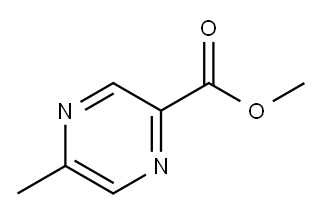 5-甲基吡嗪-2-羧酸甲酯, 41110-33-2, 结构式