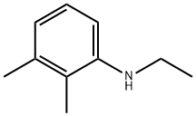 N-乙基-2,3-二甲基苯胺 结构式