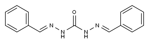 1,3-bis(benzylideneamino)urea Structure