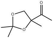 Ethanone, 1-(2,2,4-trimethyl-1,3-dioxolan-4-yl)- (9CI) Struktur
