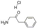 1-氨基-3-苯丙基-2-酮盐酸盐, 41173-00-6, 结构式