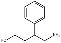 4-氨基-3-苯基丁烷-1-醇, 41175-40-0, 结构式