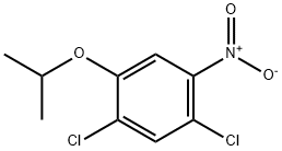 1,5-dichloro-2-(1-methylethoxy)-4-nitrobenzene Struktur