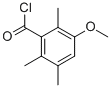 Benzoyl chloride, 3-methoxy-2,5,6-trimethyl- (9CI) Structure