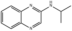 2-Quinoxalinamine,N-(1-methylethyl)-(9CI) 结构式