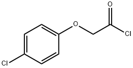 4-クロロフェノキシアセチル クロリド 化学構造式