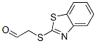 Acetaldehyde, (2-benzothiazolylthio)- (9CI) Structure