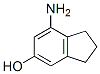1H-Inden-5-ol, 7-amino-2,3-dihydro- (9CI) Structure