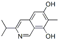 6,8-Isoquinolinediol, 7-methyl-3-(1-methylethyl)- (9CI) Structure