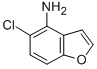 5-CHLORO-1-BENZOFURAN-4-AMINE Structure