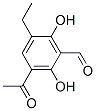 Benzaldehyde, 3-acetyl-5-ethyl-2,6-dihydroxy- (9CI) Structure