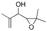 Oxiranemethanol,  3,3-dimethyl--alpha--(1-methylethenyl)-  (9CI) Structure