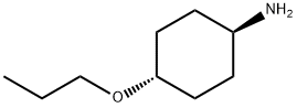 Cyclohexanamine, 4-propoxy-, trans- (9CI) Structure