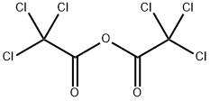 トリクロロ酢酸無水物 化学構造式