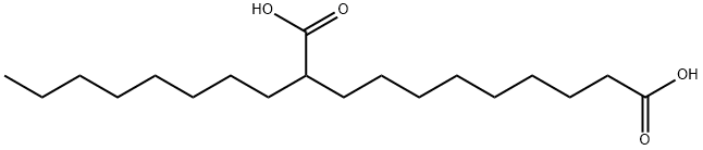2-オクチルウンデカン二酸 化学構造式