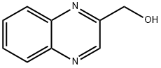 キノキサリン-2-イルメタノール 化学構造式