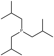 トリイソブチルホスフィン 化学構造式