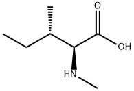 N-甲基L-异亮氨酸, 4125-98-8, 结构式