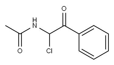Acetamide, N-(1-chloro-2-oxo-2-phenylethyl)- (9CI) Structure
