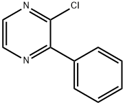2-クロロ-3-フェニルピラジン 化学構造式