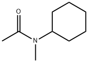 N-cyclohexyl-N-methyl-acetamide Struktur