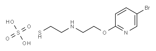 2-[2-(5-Bromo-2-pyridyloxy)ethyl]aminoethanethiol sulfate|
