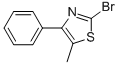 2-BROMO-5-METHYL-4-PHENYLTHIAZOLE Structure