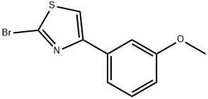 2-BROMO-4-(3-METHOXY-PHENYL)-THIAZOLE Structure