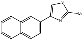 2-BROMO-4-(2-NAPHTHALENYL)THIAZOLE Structure