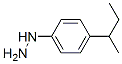 Hydrazine, [4-(1-methylpropyl)phenyl]- (9CI) Structure