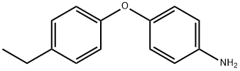 4-(4-エチルフェノキシ)アニリン 化学構造式