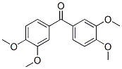 3,3',4,4'-テトラメトキシベンゾフェノン 化学構造式