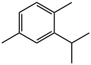 1-イソプロピル-2,5-ジメチルベンゼン 化学構造式