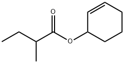 2-cyclohexen-1-yl isovalerate Struktur