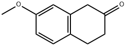 7-甲氧基-2-萘满酮, 4133-34-0, 结构式