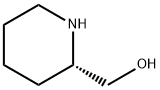 (S)-ピペリジン-2-イルメタノール 化学構造式