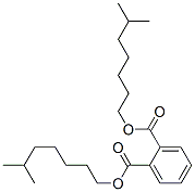 bis(6-methylheptyl) benzene-1,2-dicarboxylate 结构式