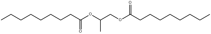 二壬酸-1,2-丙二醇酯 结构式