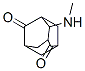 4-(メチルアミノ)-2,6-アダマンタンジオン 化学構造式