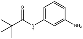 N-(3-氨基苯基)-2,2-二甲基丙酰胺, 41402-58-8, 结构式