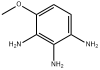 1,2,3-Benzenetriamine,  4-methoxy- Structure