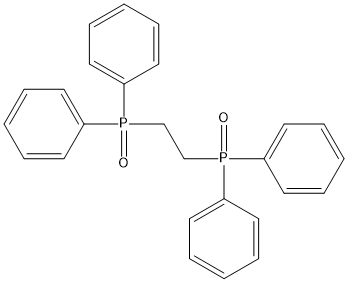 (2-diphenylphosphorylethyl-phenyl-phosphoryl)benzene Structure