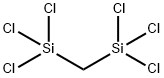 ビス(トリクロロシリル)メタン 化学構造式