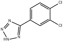 5-(3,4-ジクロロフェニル)-1H-テトラゾール 化学構造式