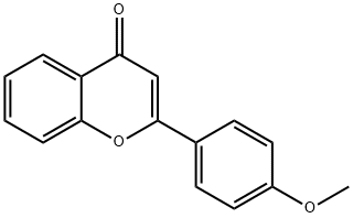 4'-メトキシフラボン 化学構造式