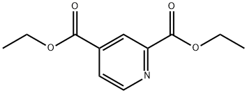 2,4-吡啶二甲酸乙酯 结构式