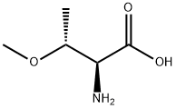 O-メチル-L-トレオニン 化学構造式