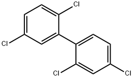 2,2',4,5'-四氯联苯 结构式